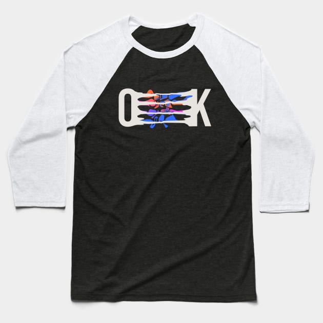 OK Baseball T-Shirt by azified